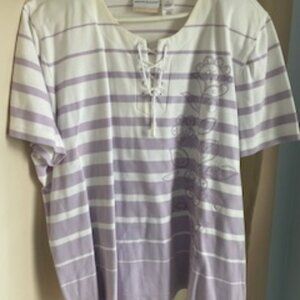 Alfred Dunner blouse size 3x (runs small)